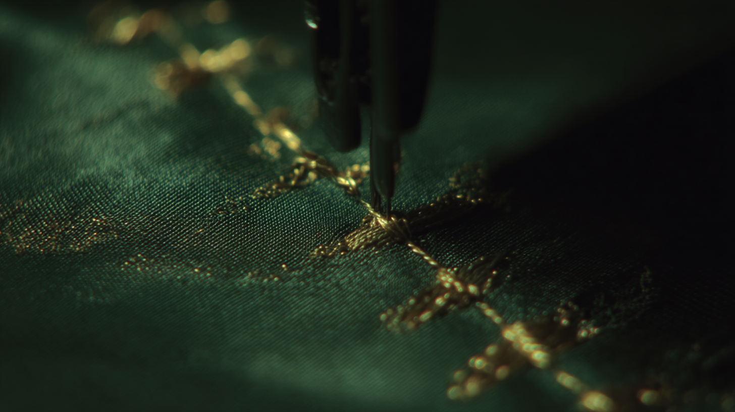 Couching the gold