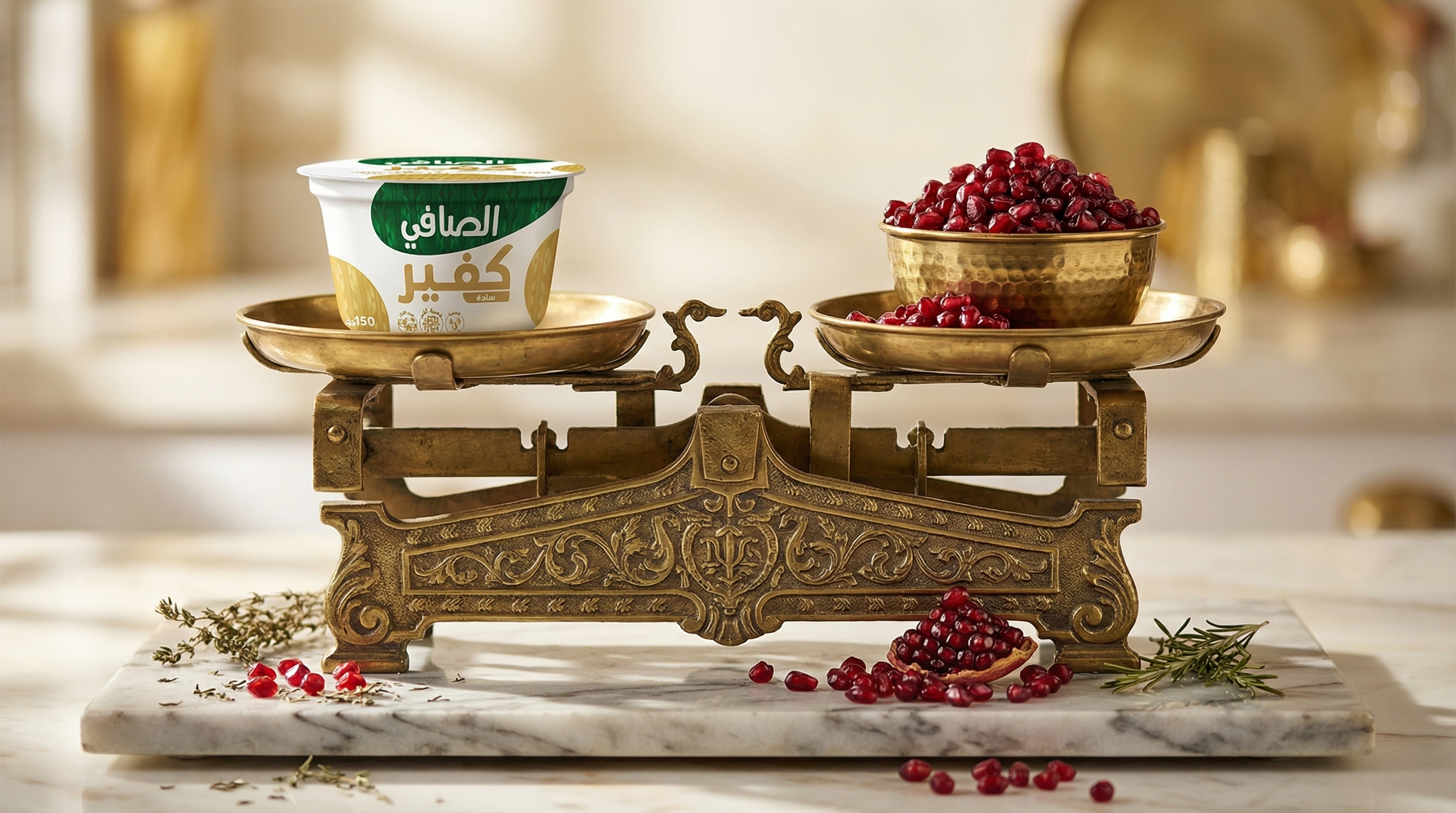 Brass & Pomegranate
